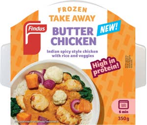 Findus Take Away Bowl Butter Chicken Fryst