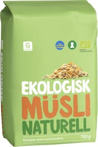 Garant Eko Müsli Naturell EKO