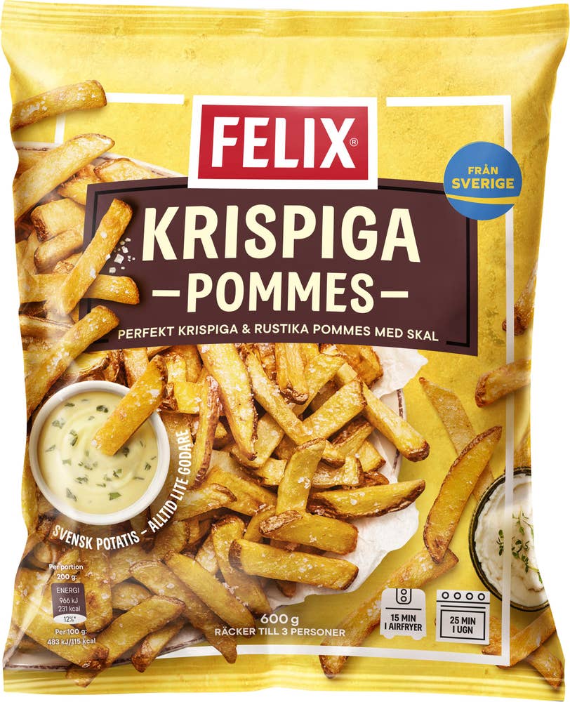 Felix Krispiga Pommes Fryst