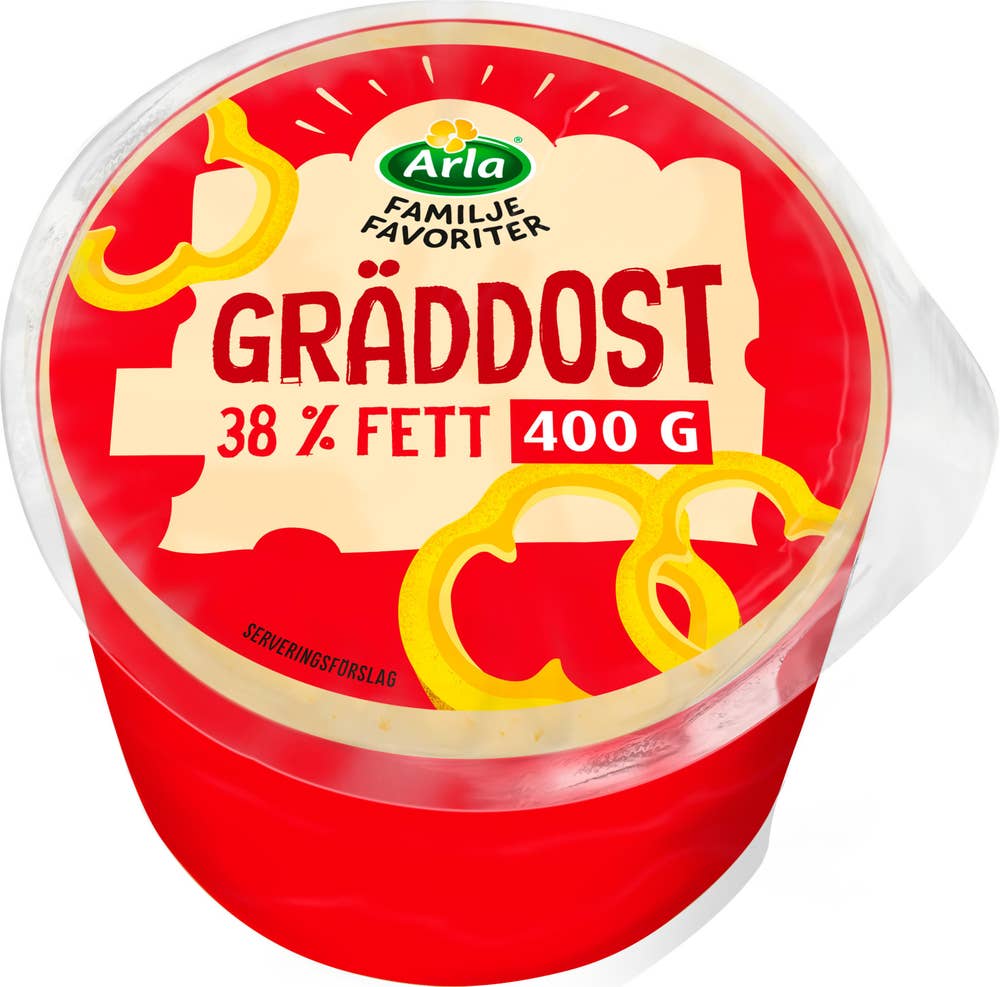 Arla® Gräddost 38% Familjefavoriter