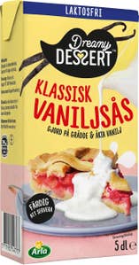 Dreamy Dessert Vaniljsås Laktosfri 10% med grädde & äkta vanilj