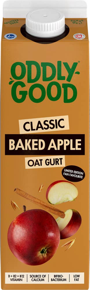 Oddlygood® Havregurt Ugnsbakat Äpple Glutenfri