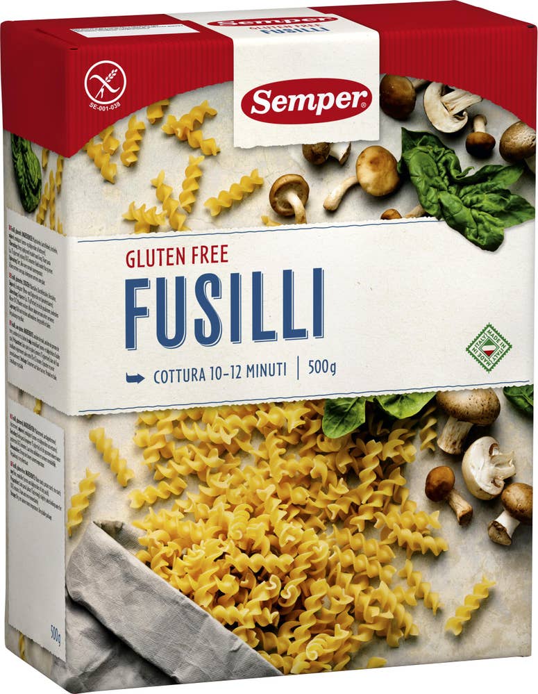 Semper Fusilli Glutenfri