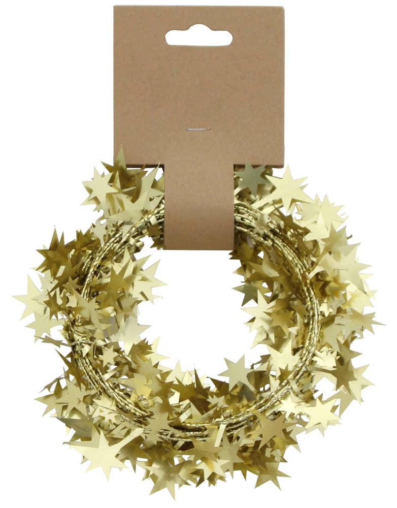 Hedlundgruppen Girlang Stjärnor Guld 7m