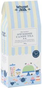Tehuset Java Svart Te Swedish Candy Tea Presentförpackad