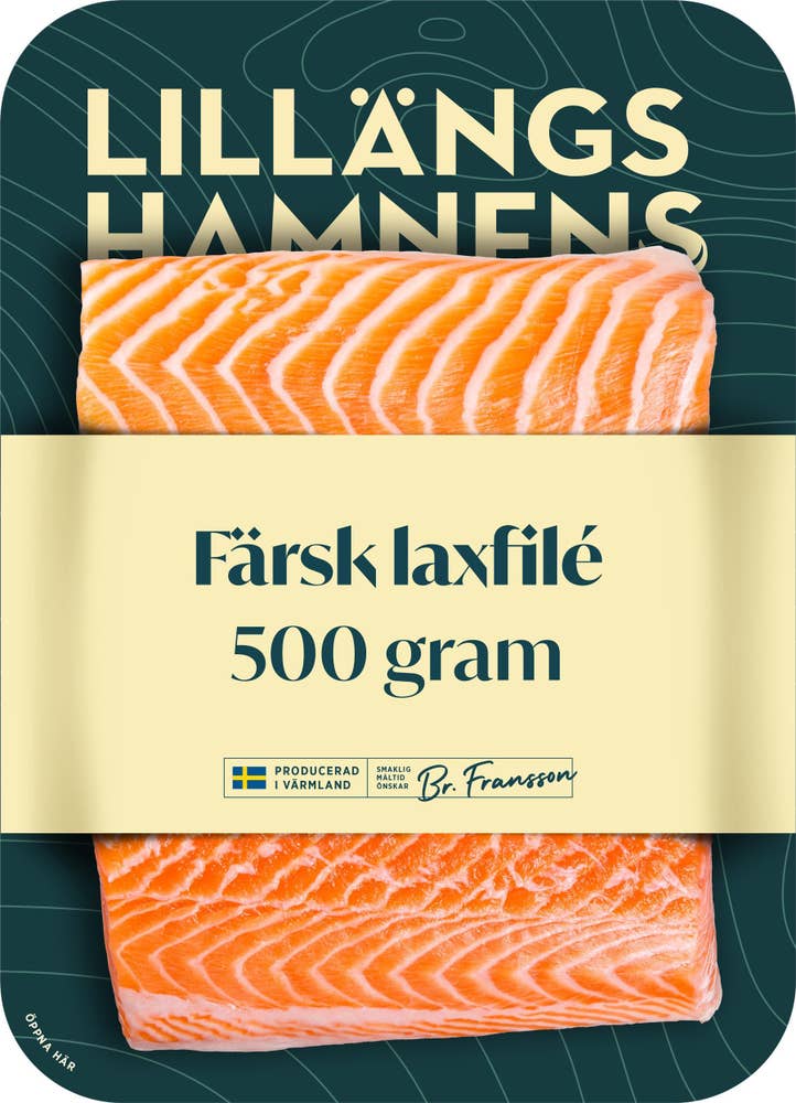 Lillängshamnen Färsk Laxfilé