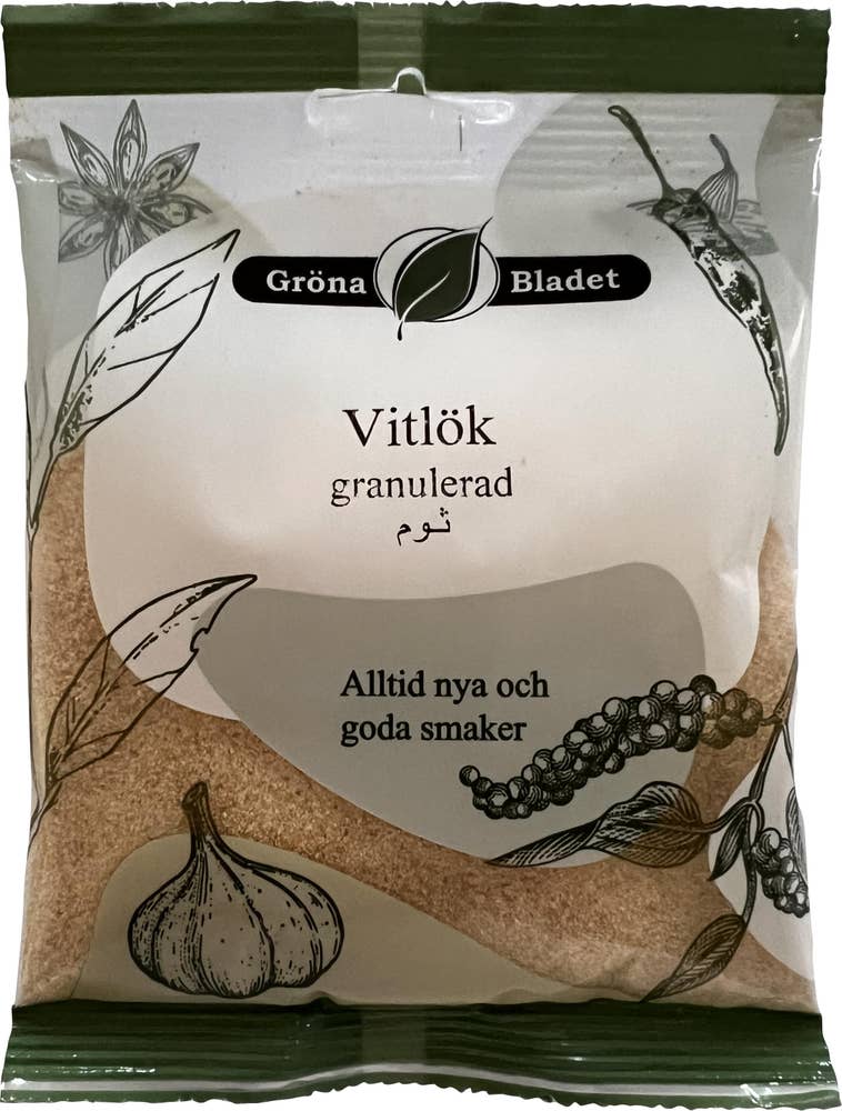 Gröna Bladet Vitlökspulver