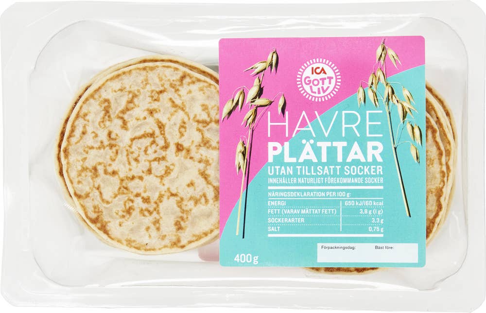 Ej sorterad Plättar Ica Gott Liv