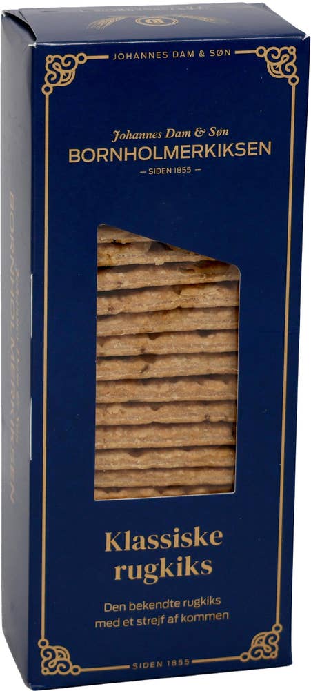 Bornholmske Rugkiks Bornholmskex Johannes Dam & Søn