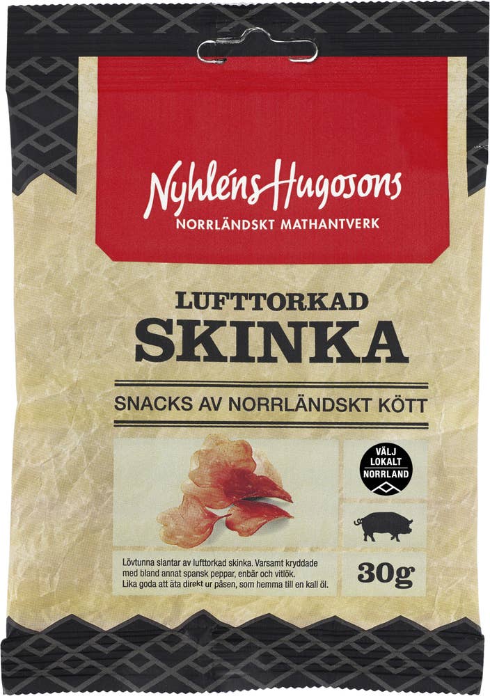 Lufttorkad Skinka