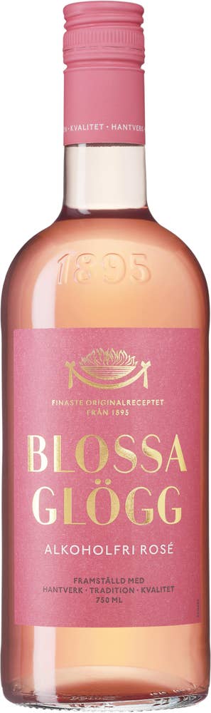 Blossa Glögg Rosé Alkoholfri 0,4%