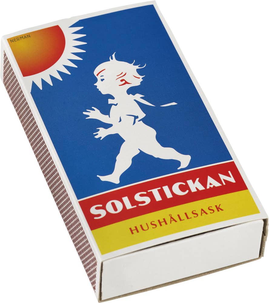 Solstickan Tändstickor Hushållsask