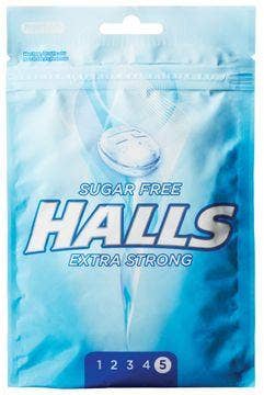 Halls Cool Extra Strong, Halstablett,
