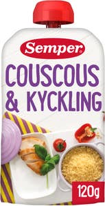 Semper Klämpåse Couscous & Kyckling 6M