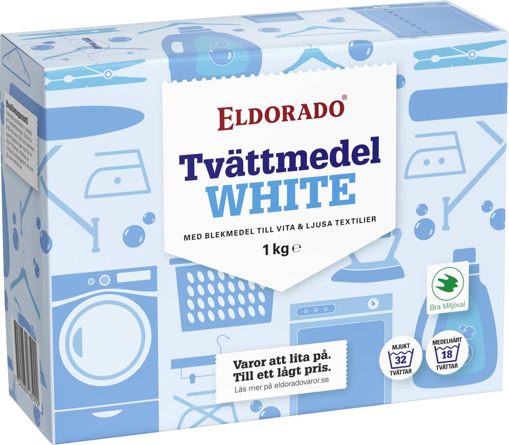 Eldorado Tvättmedel White