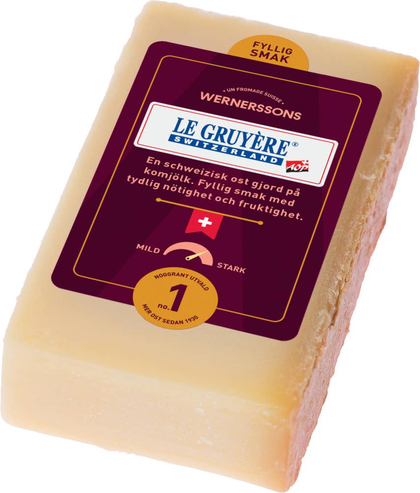 Wernerssons Le Gruyère Classic Opastöriserad Ost
