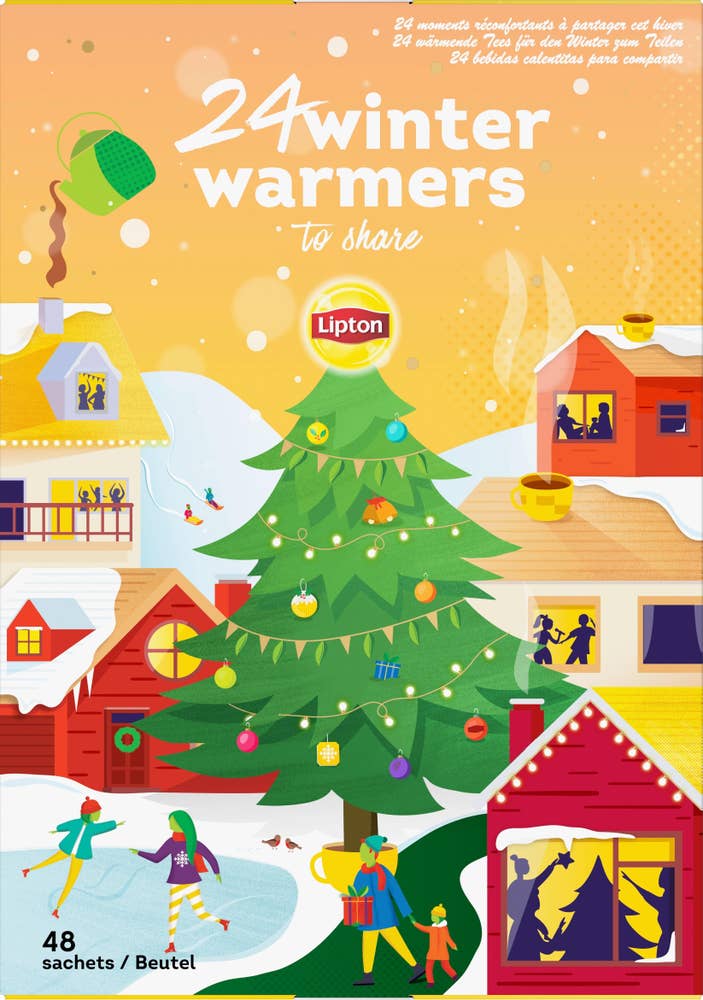 Lipton Adventskalender Te 24-p