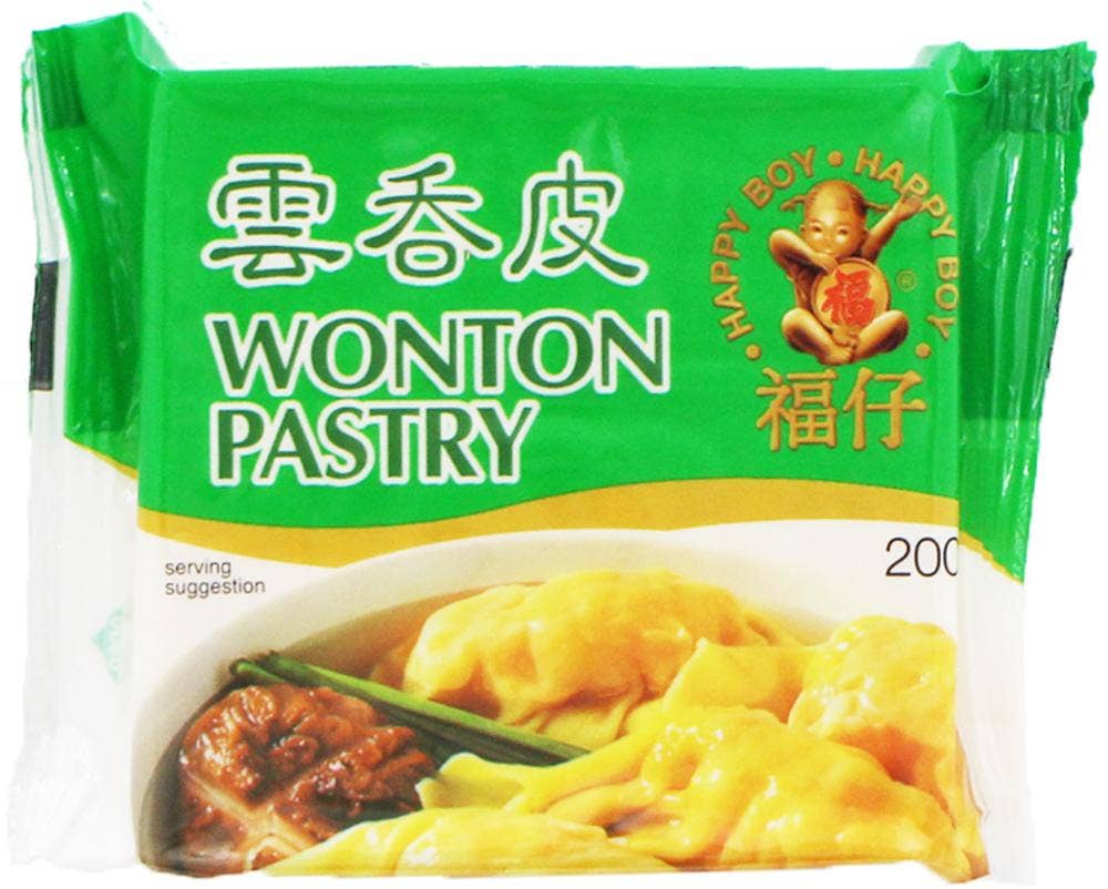 Happy Boy Wonton Dumplingsdeg Fryst 200g Happy Boy