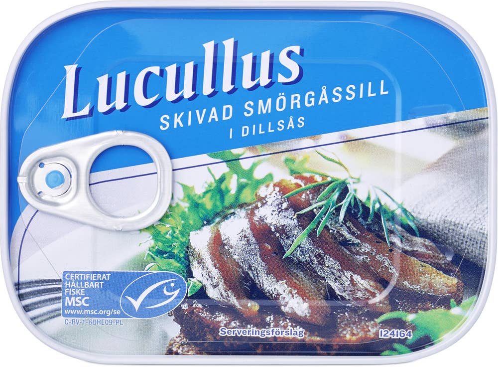 Ej sorterad Sill i dillsås Lucullus