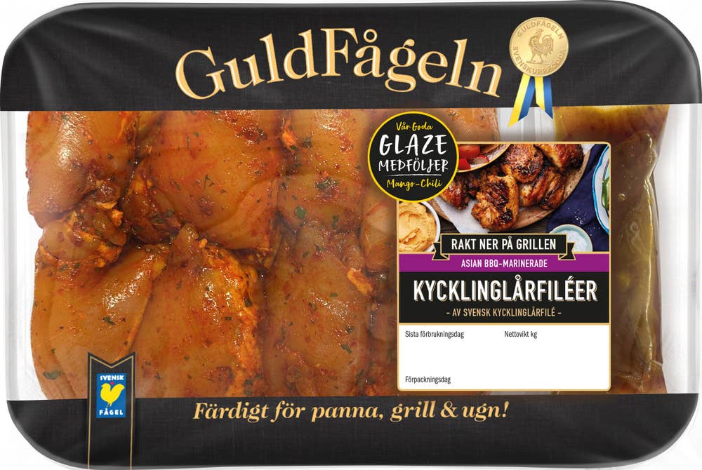 Guldfågeln Kycklinglårfilé Asian BBQ