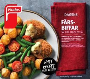 Findus Dagens Färsbiffar med Kryddsmör Fryst