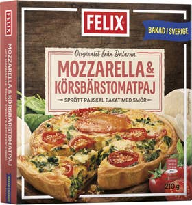 Felix Paj Veggie Mozzarella & Körsbärstomat Fryst