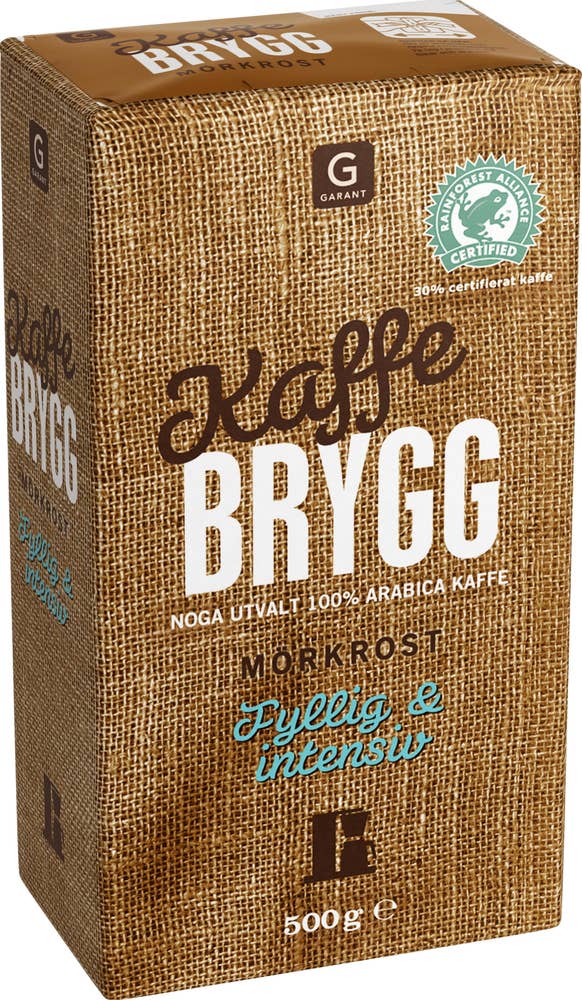Garant Bryggkaffe Mörkrost