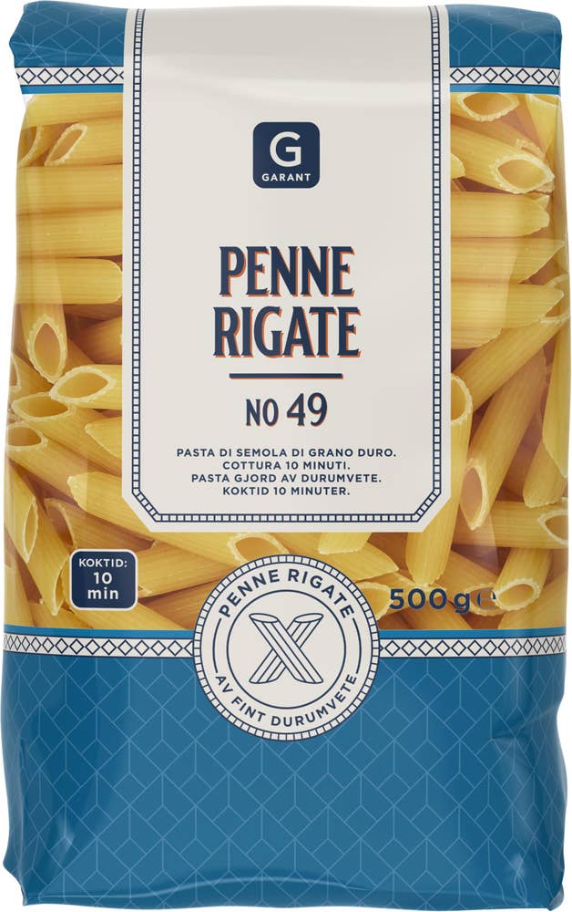 Pasta Penne Rigate