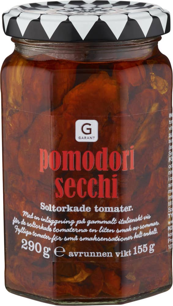Garant Soltorkade Tomater Pomodori Secchi