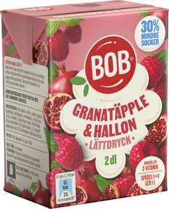 Bob Lättdryck Granatäpple & Hallon Koncentrat