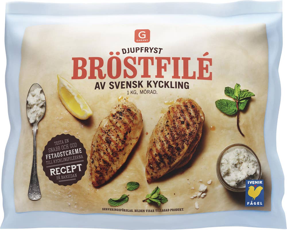 Kyckling Bröstfilé Fryst