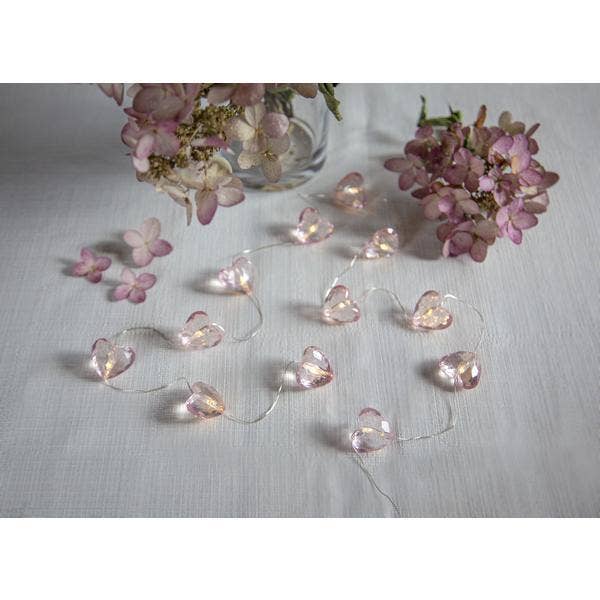 Star Trading Ljusslinga Valentine Rosa 165cm