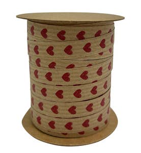 Hedlundgruppen Band Brun med Röda Hjärtan 10m