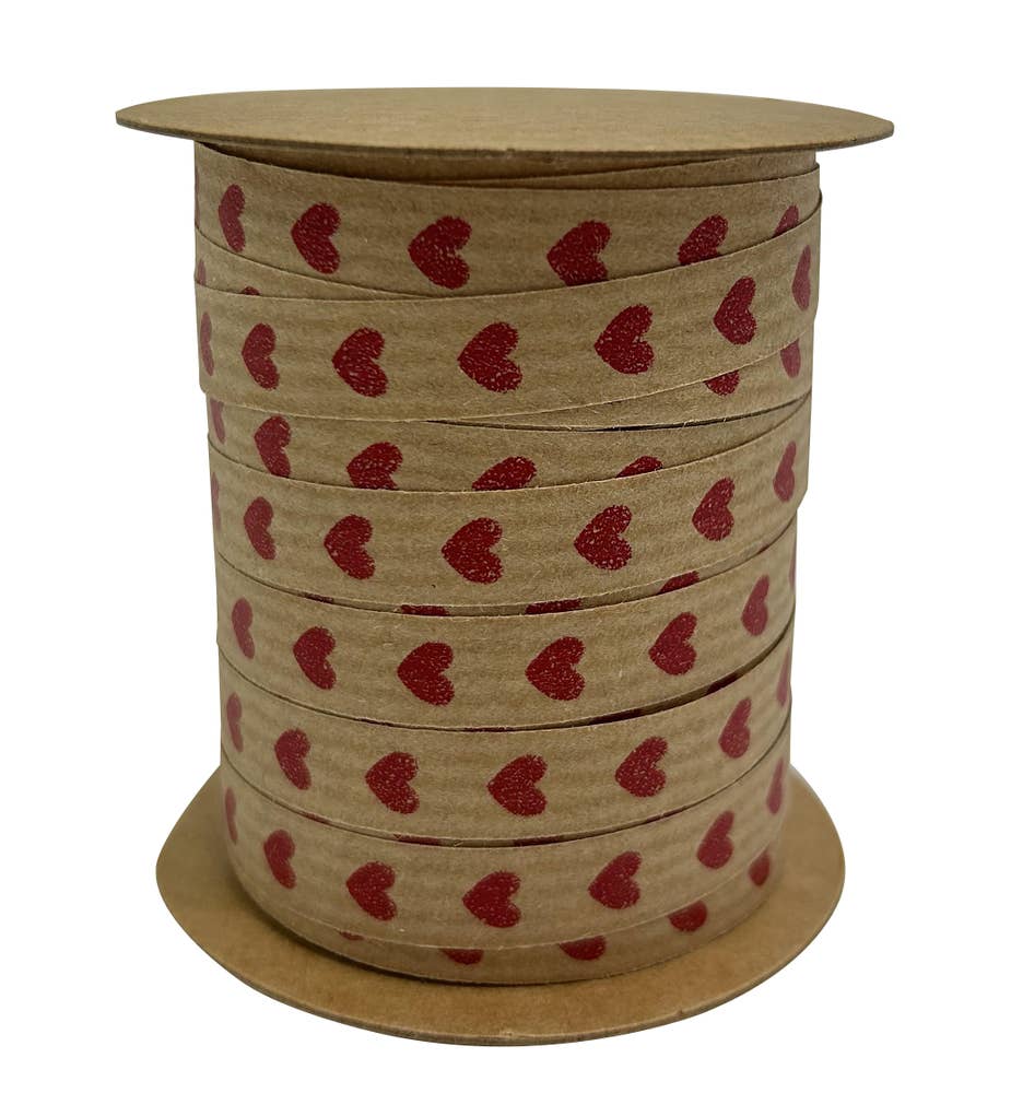 Hedlundgruppen Band Brun med Röda Hjärtan 10m