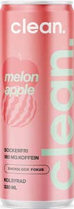 Clean drink Energidryck Melon Äpple Sockerfri