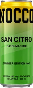Nocco Energidryck San Citro Satsuma & Lime Sockerfri