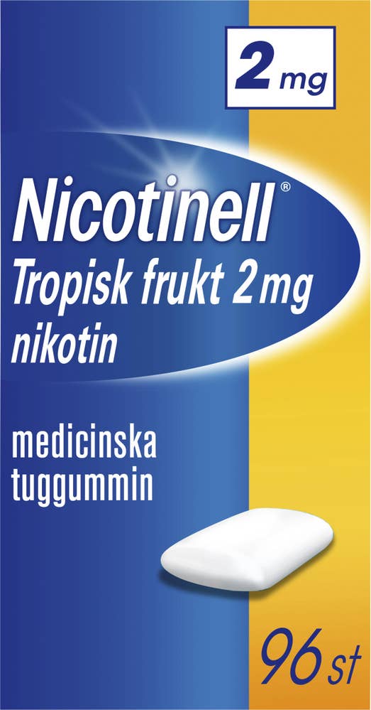 Nicotinell Tuggummi Tropisk Frukt 2mg