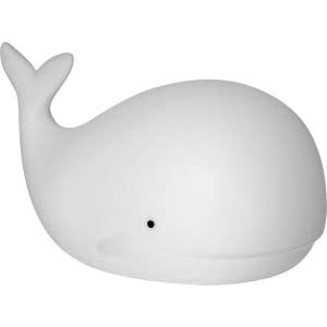 Star Trading Nattlampa LED Functional Whale Vit