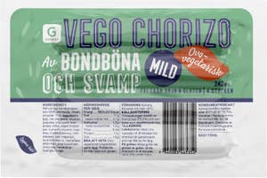 Garant Vego Chorizo av Bondböna