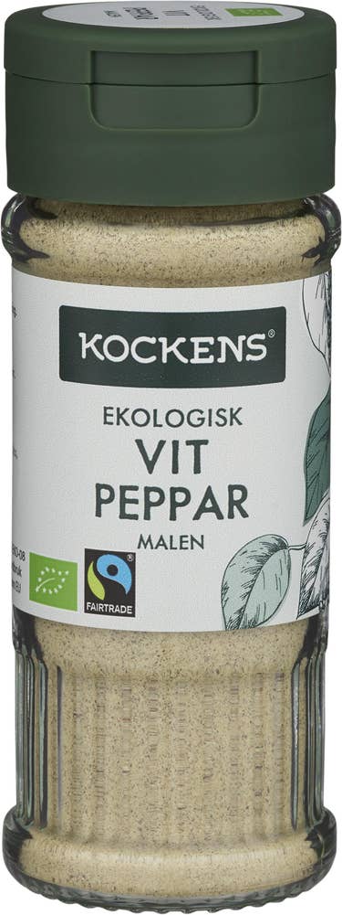 Vitpeppar Malen EKO/Fairtrade