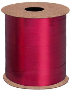 Boutique Presentsnöre Matt Metall Röd 50m