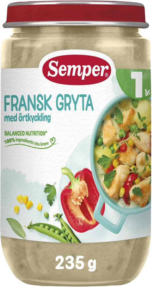 Fransk Kycklinggryta 12M