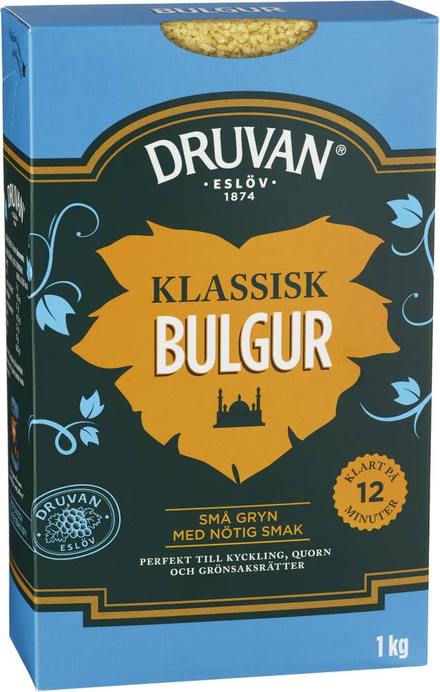 Druvan Bulgur Klassisk Druvan