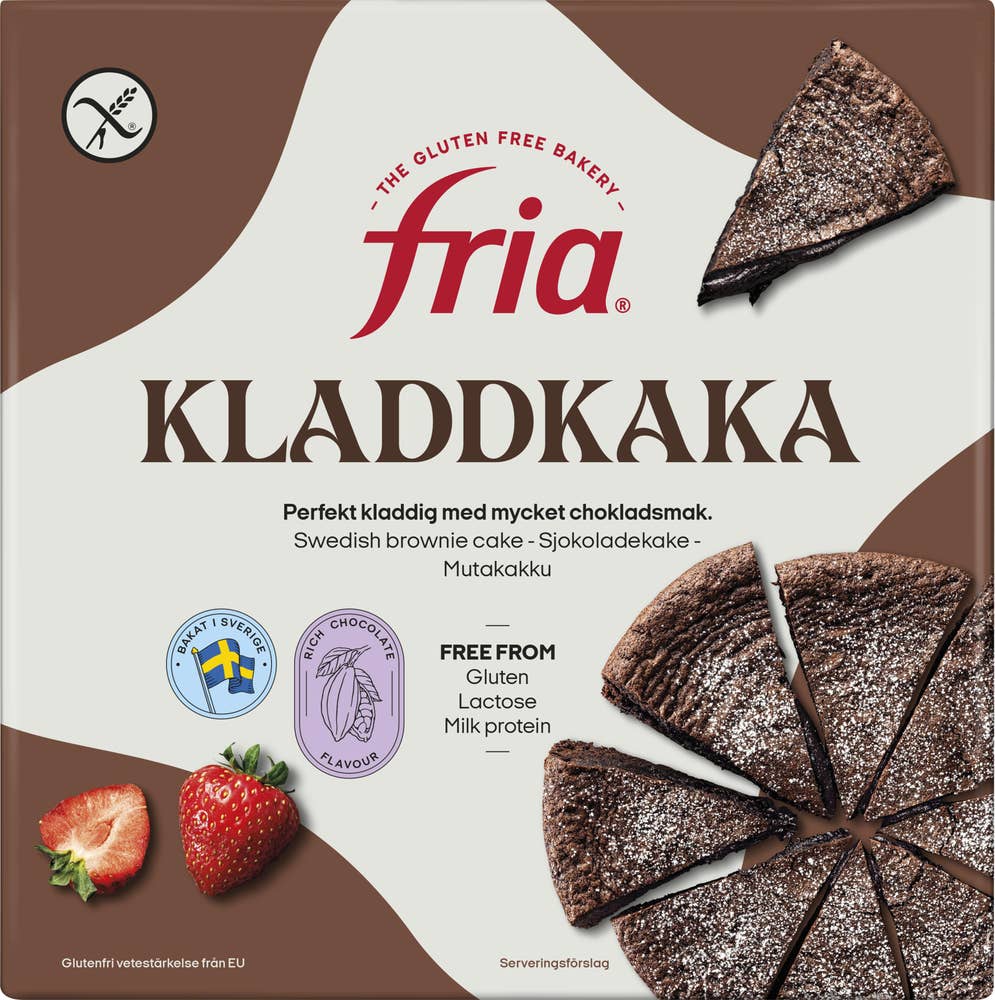 Fria Kladdkaka Glutenfri Fryst