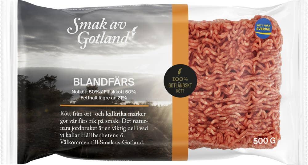 Smak av Gotland Blandfärs 50/50