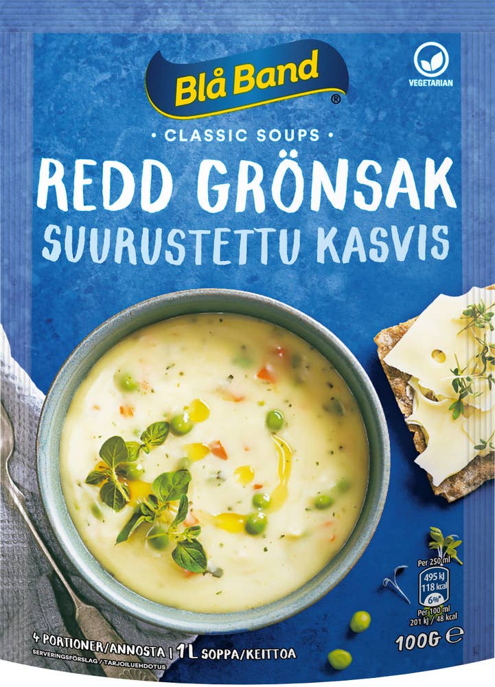 Blå Band Grönsakssoppa