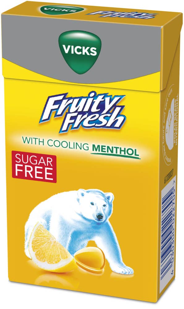 Vicks Halstabletter Lemon Sockerfri