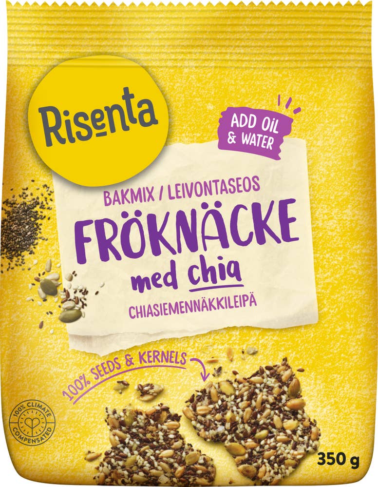 Risenta Bakmix Fröknäcke med Chiafrön Risenta