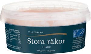 Falkenberg Seafood Stora Räkor i Lake MSC 170/360g