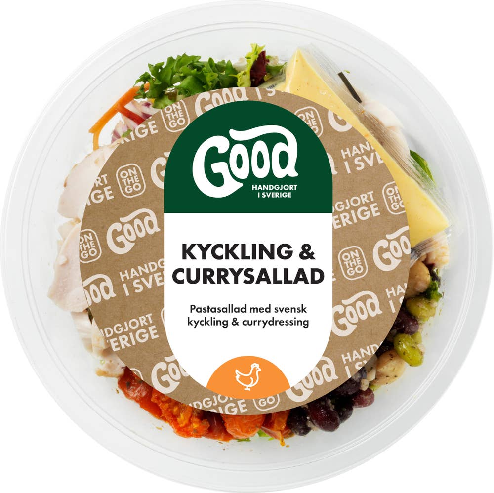 Good Kycklingsallad Curry 370g Good